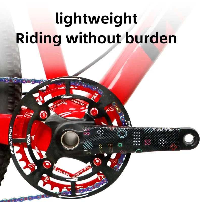 VXM Bicycle Crank Protector Stickers – Anti-Scratch 3D PVC Film Bike Crank Protector Axl