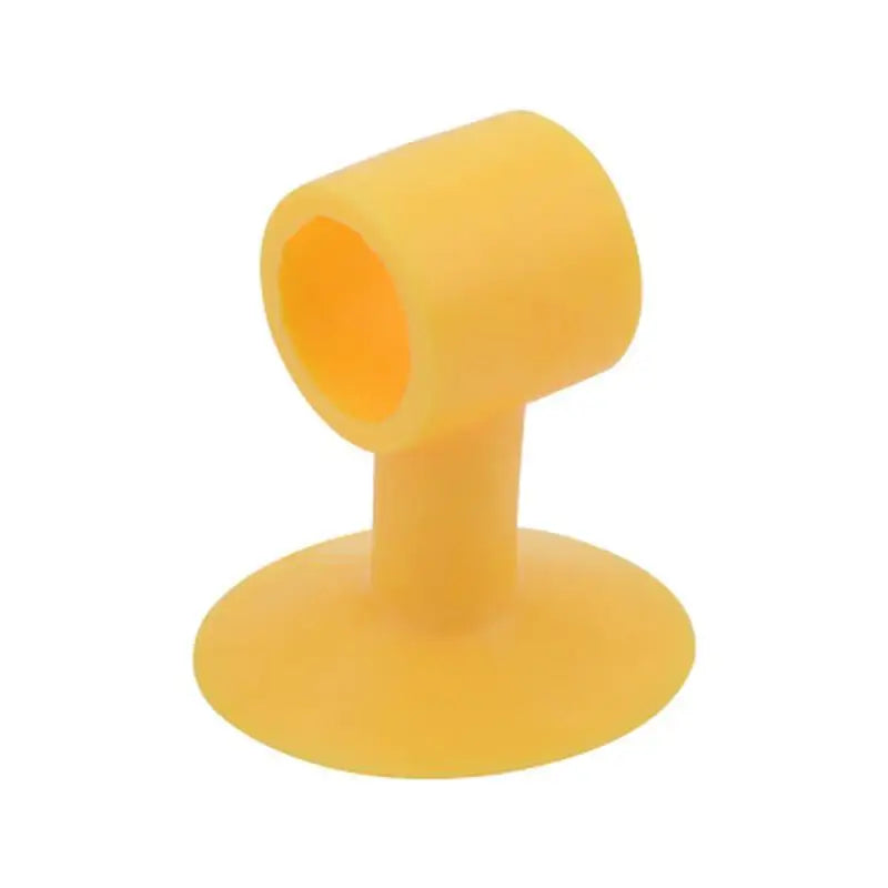 Silicone Door Handle Wall Protector – Suction Cup Anti-Collision Pad Door Wall Protector Axl Orange