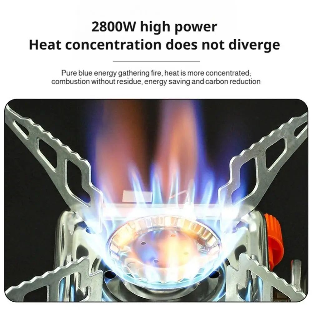 Portable Foldable Windproof Camping Gas Stove for Backpacking Camping Gas Stove Axl