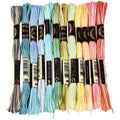 12 Skeins Variegated Embroidery Thread – Gradient Polyester Floss Embroidery Thread Set Axl AECH04-19273