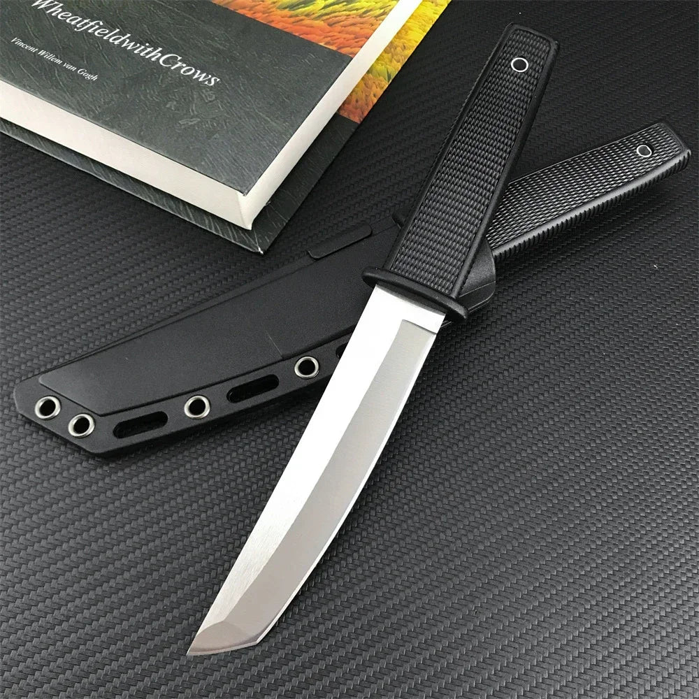 YRIDEFE 8Cr13Mov Fixed Blade Hunting & EDC Pocket Knife Fixed Blade Knife Axl 1pcs A