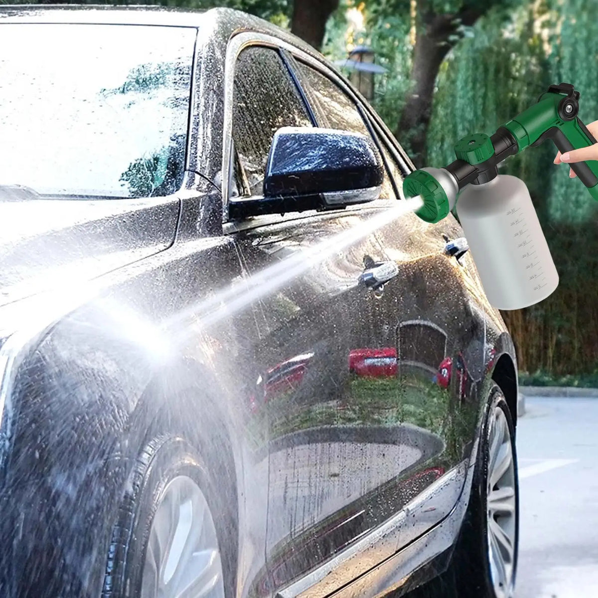 500ml Foam Sprayer – Garden Hose Attachment & Car Wash Tool Garden Foam Sprayer Axl