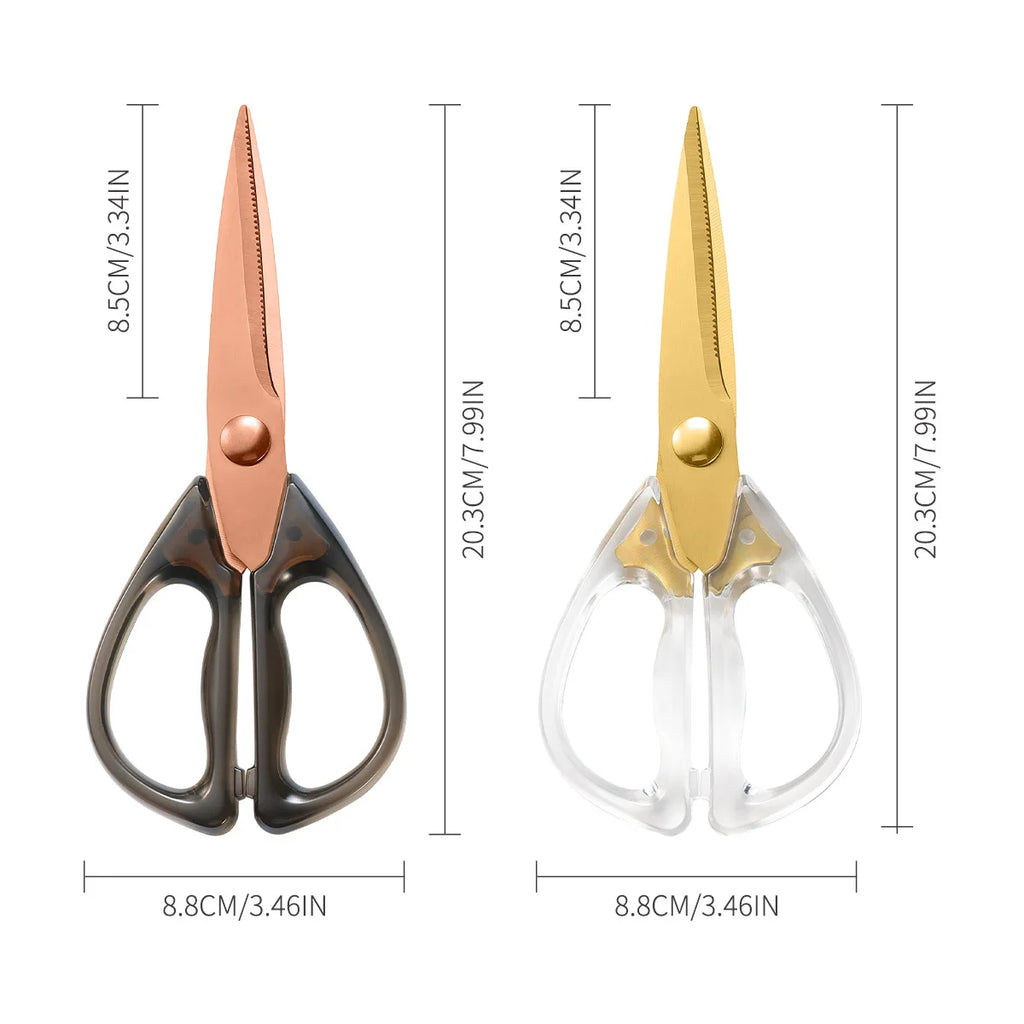 SHENJIU Kitchen Scissors – Sharp Meat & Vegetable Shears Kitchen Scissors Axl