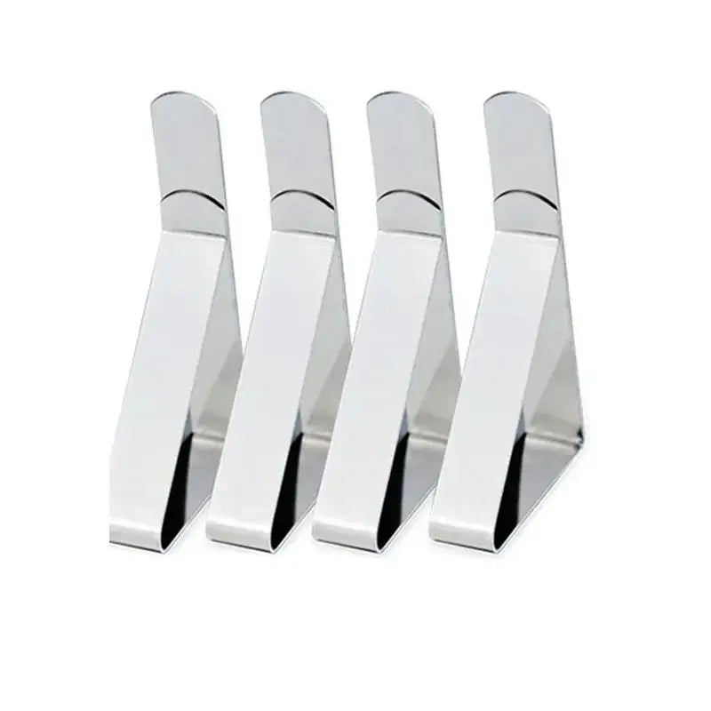 6-Piece Stainless Steel Tablecloth Clips | Adjustable Table Clamps Tablecloth Clips Axl
