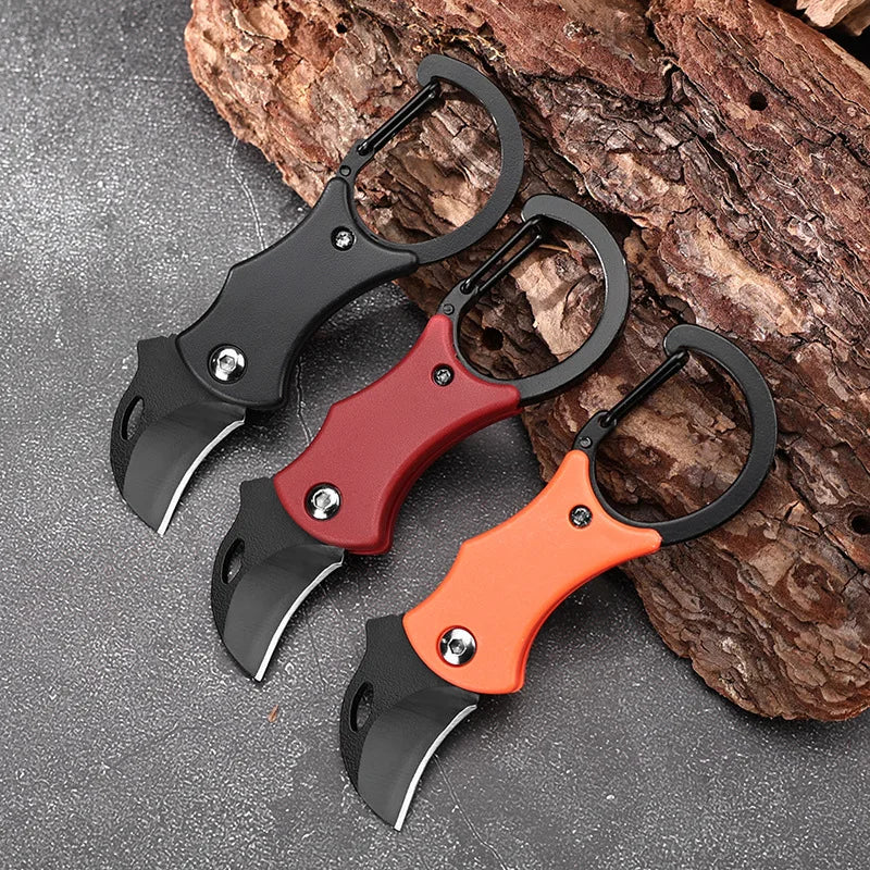 Mini Folding Pocket Knife – Stainless Steel Keychain Blade Folding Pocket Knife Axl