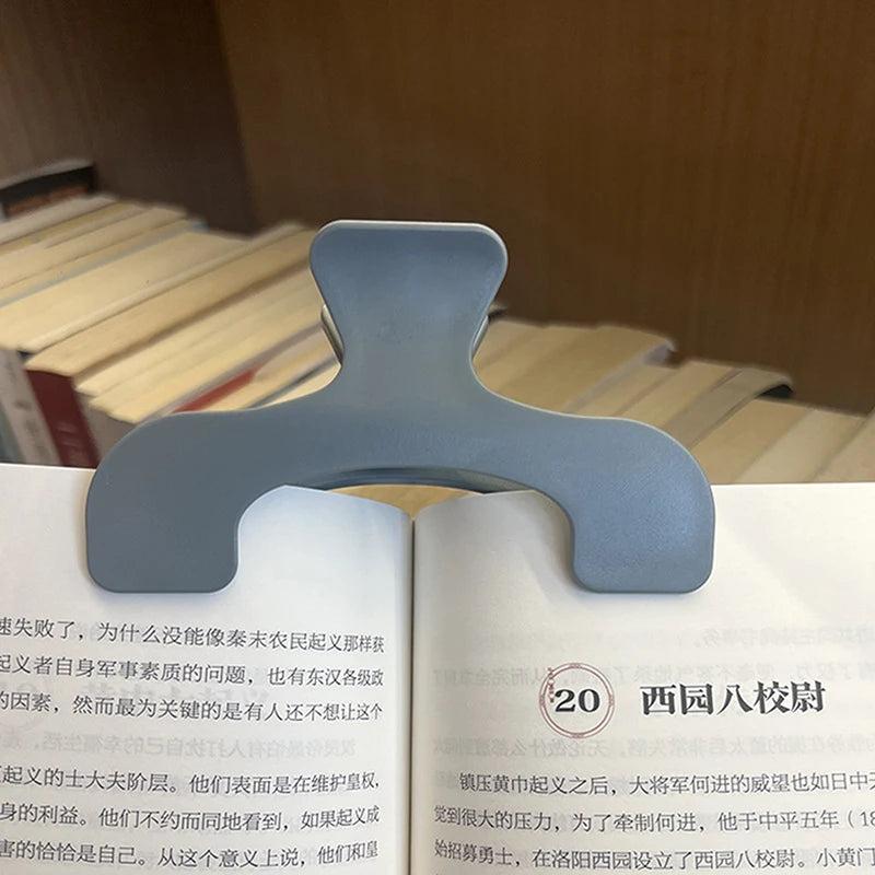 Frosted Transparent Book Page Holder Clip & Desk Memo Clip Book Page Holder Axl A4
