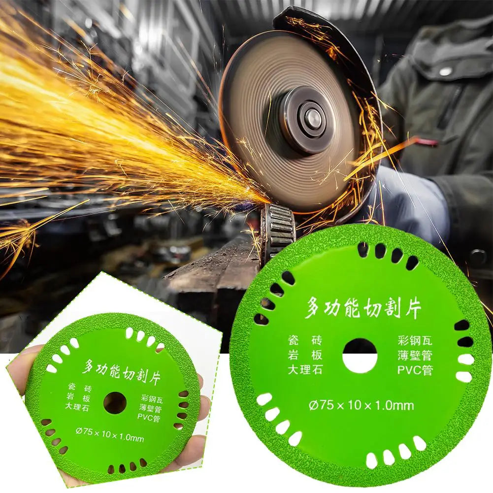3-Pack 75mm Diamond Cutting Discs – Glass, Tile & Marble Diamond Cutting Discs Axl