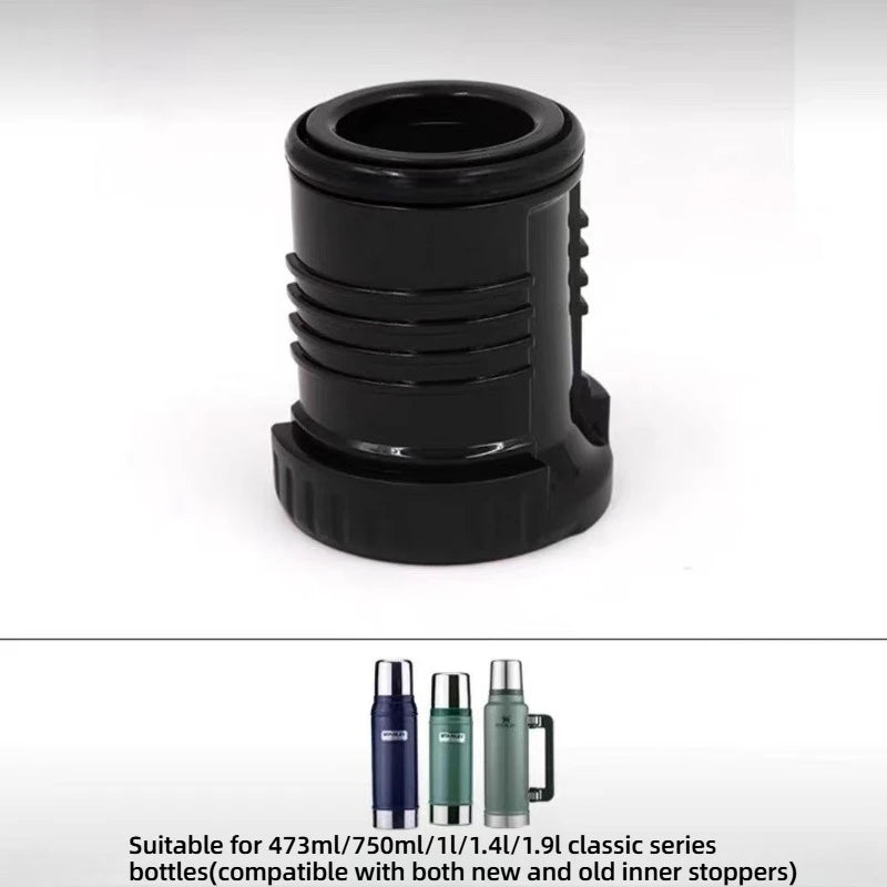 Replacement Thermos Stopper for 1.1 QT & 2 QT Vacuum Bottles Thermos Replacement Stopper Axl Black 1PCS