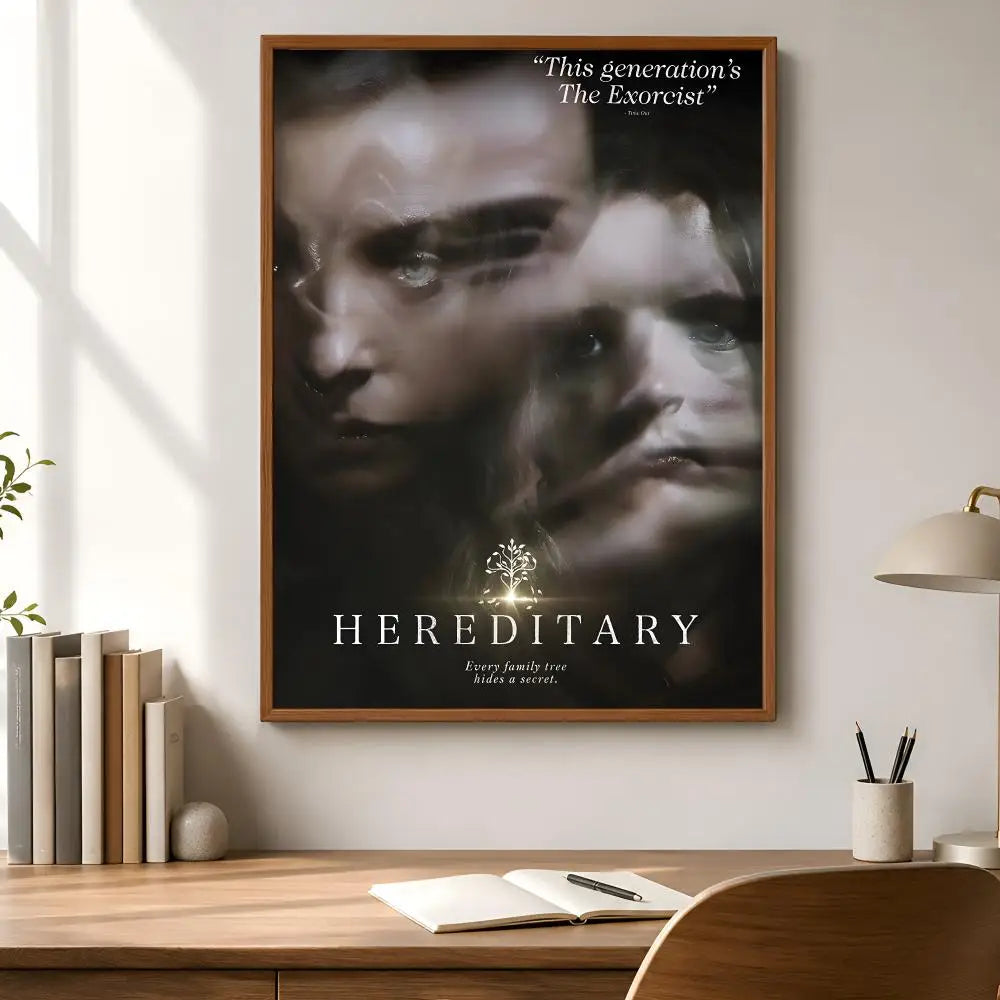 Hereditary Movie Poster – Waterproof PVC Peel-and-Stick Wall Art Movie Wall Poster Axl