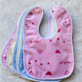 Waterproof Cartoon Cotton Baby Bib for Newborn & Toddler Baby Bib Axl Random Color