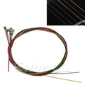 Rainbow Colorful Guitar Strings – 6 Pcs Acoustic & Folk Set Guitar Strings Axl A