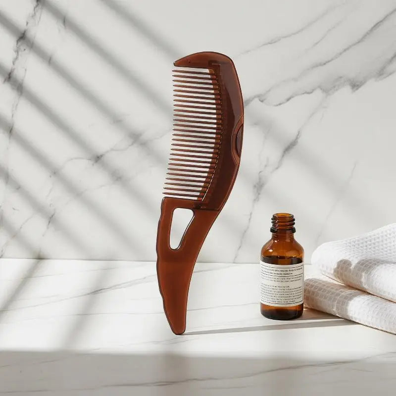 Self-Cleaning Anti-Static Scalp Massage Comb | Soft Bristle Scalp Massage Comb Axl