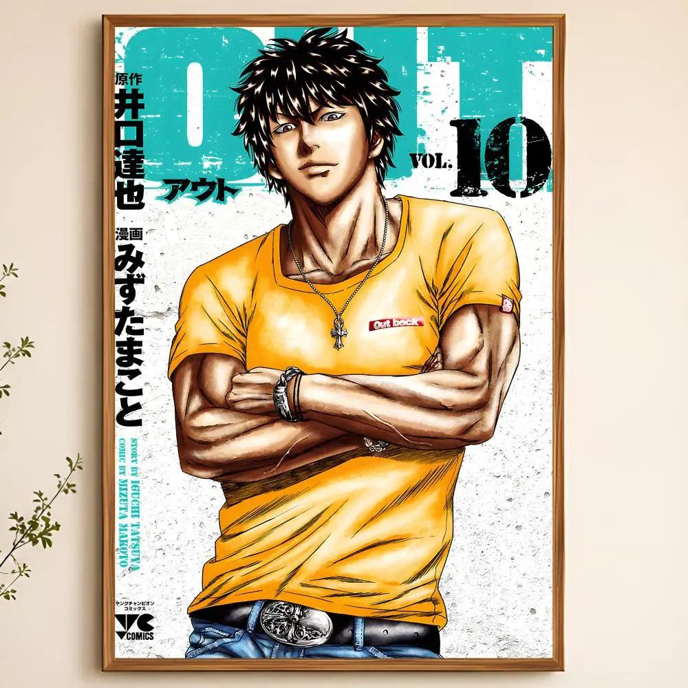 Waterproof Self-Adhesive Wall Poster – HD Modern Art Print