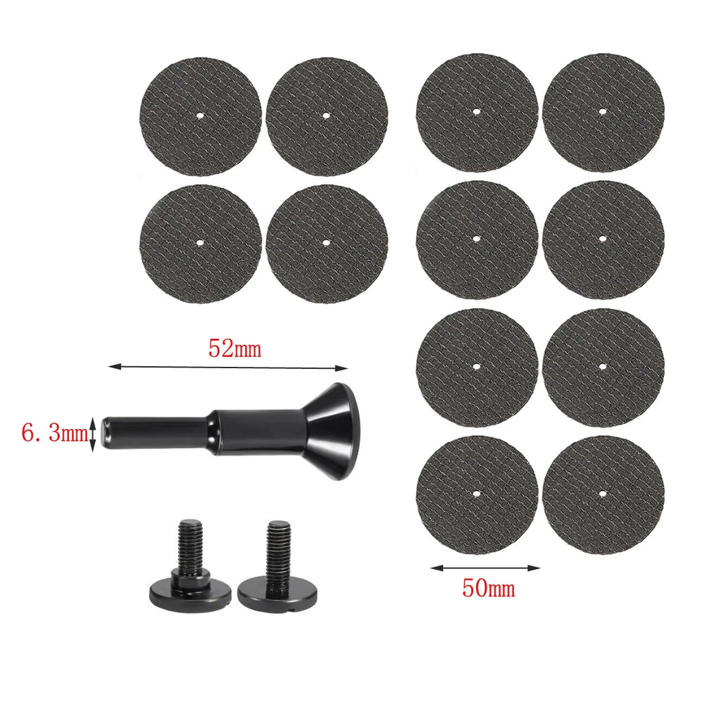 12-Pc 50mm Cut-Off Wheels for Angle Grinder & Drill Cut-Off Grinding Wheels Axl