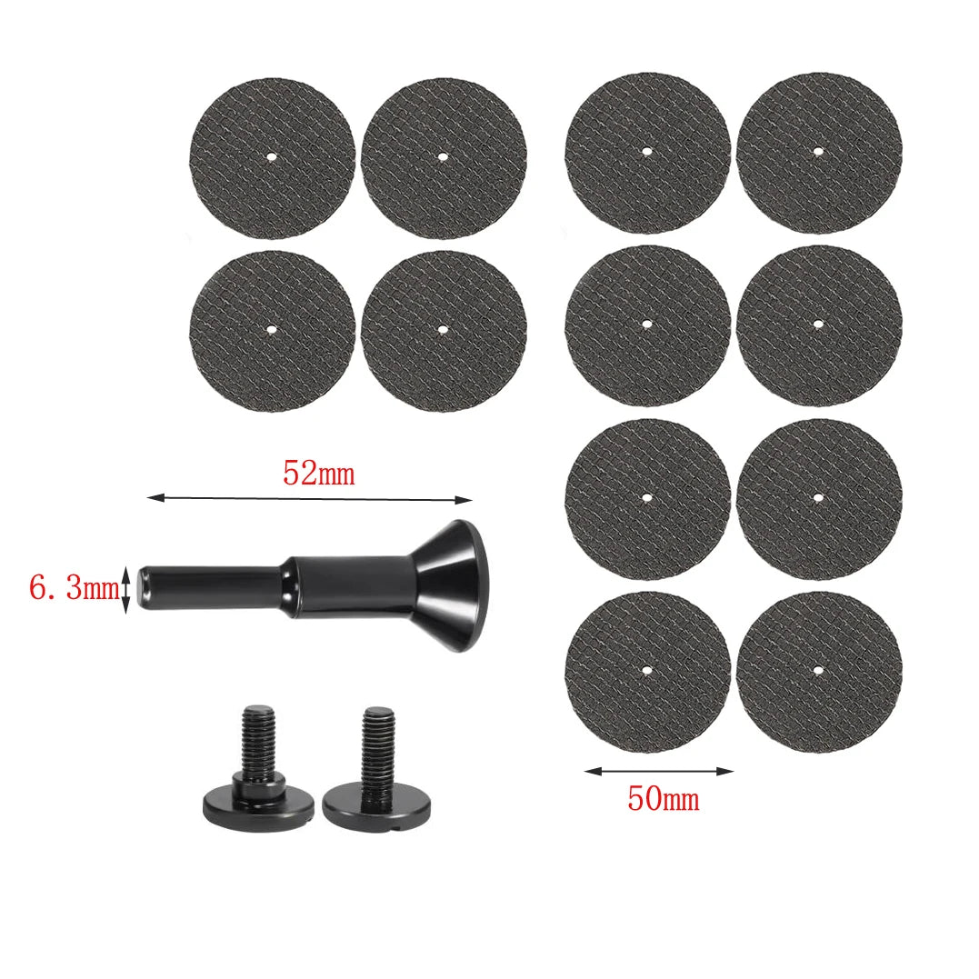 12-Pc 50mm Cut-Off Wheels for Angle Grinder & Drill Cut-Off Grinding Wheels Axl