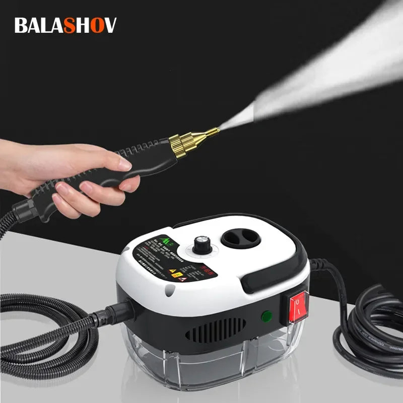 BALASHOV 2500W Handheld Steam Cleaner – Kitchen, Car & Home Handheld Steam Cleaner Axl