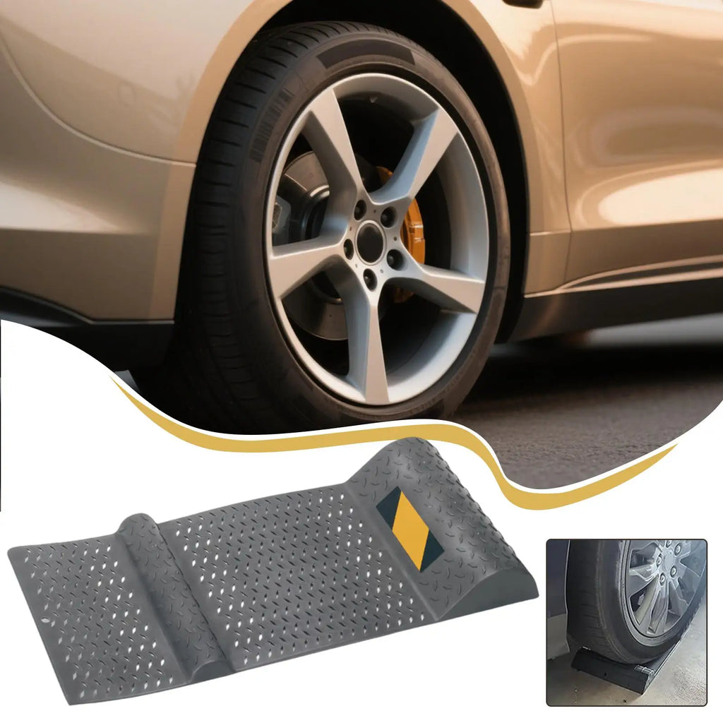 Garage Wheel Stop Parking Block – Anti-Slip Tire Barrier Parking Wheel Stop Axl Default Title