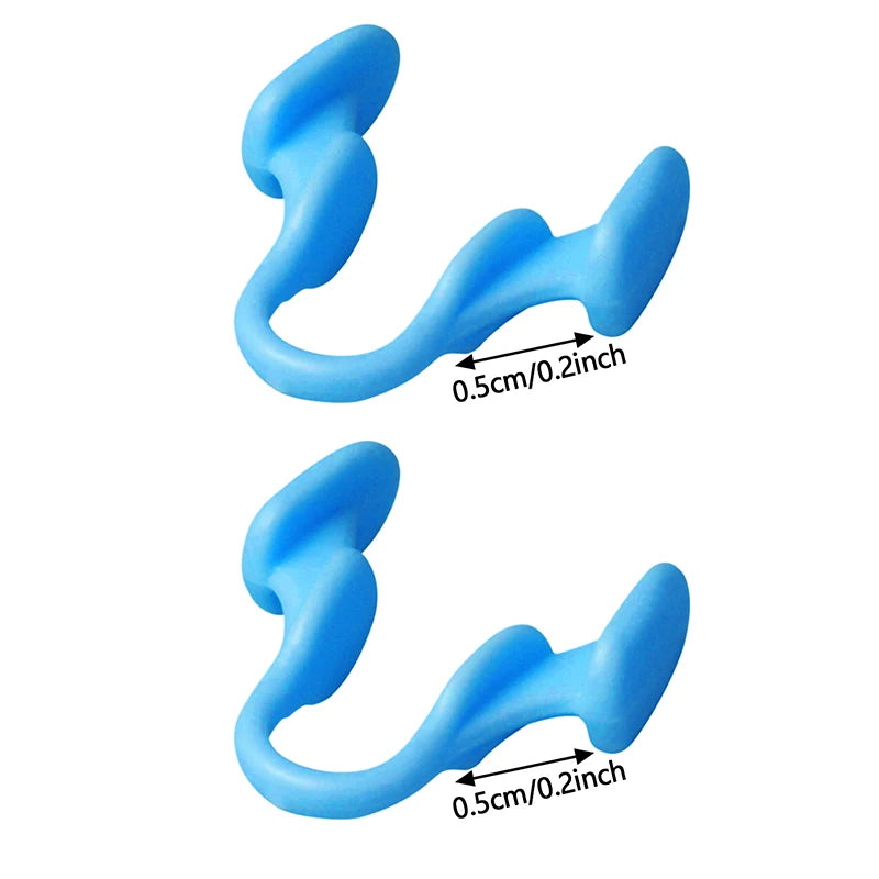 Silicone Nasal Dilator Nose Clip 2-Pack – Better Sleep Aid Nasal Dilator Clip Axl Blue