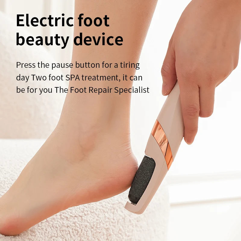Electric Foot Grinder – USB Rechargeable Dual Head Callus Remover Electric Foot Grinder Axl