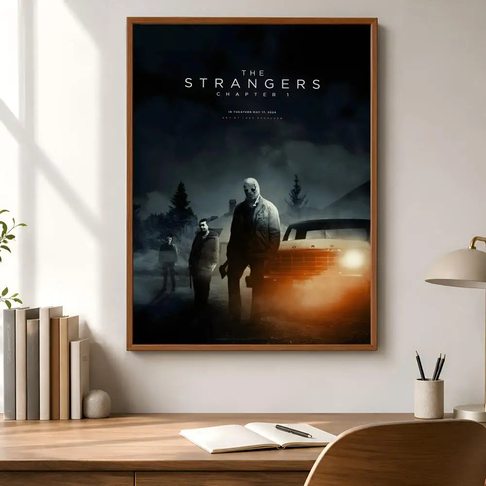 The Strangers Chapter 3 Poster – Waterproof Peel-and-Stick PVC Movie Wall Poster Axl