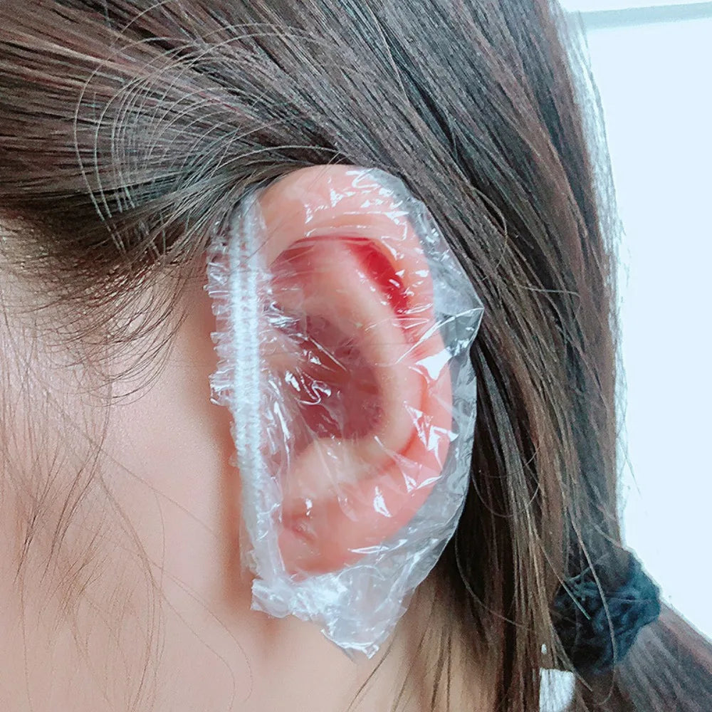 Disposable Waterproof Ear Covers for Hair Dye & Shower Disposable Ear Covers Axl