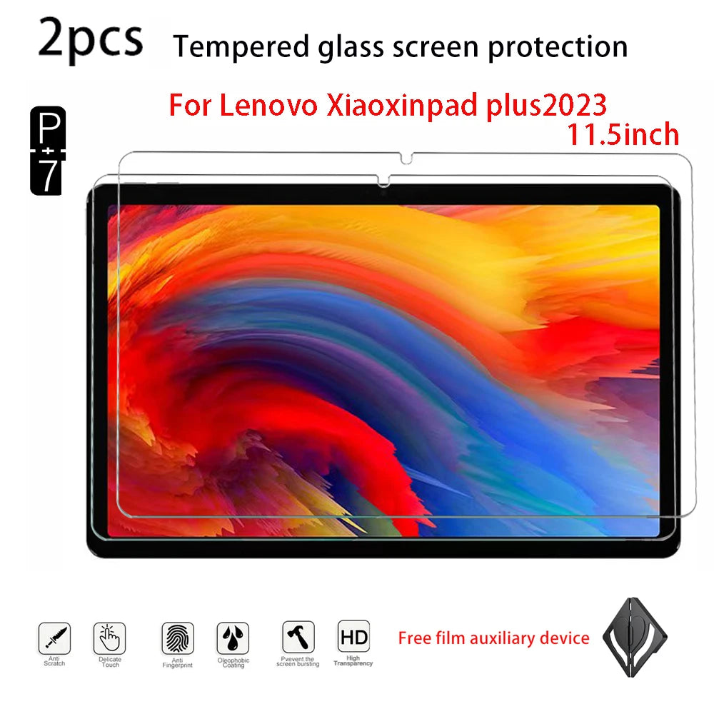 2-Pack Tempered Glass Screen Protector – Lenovo P11 & XiaoxinPad Tablet Screen Protector Axl xiaoxinpadplus 11.5