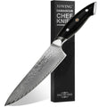 67-Layer Damascus Chef Knife VG10 Steel – 21cm Slicing Blade Damascus Chef Knife Axl Damascus steel knife