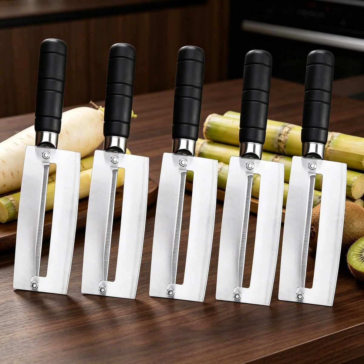 5-Piece Stainless Steel Vegetable Peeler Set | Sharp Kitchen Tool Vegetable Peeler Set Axl