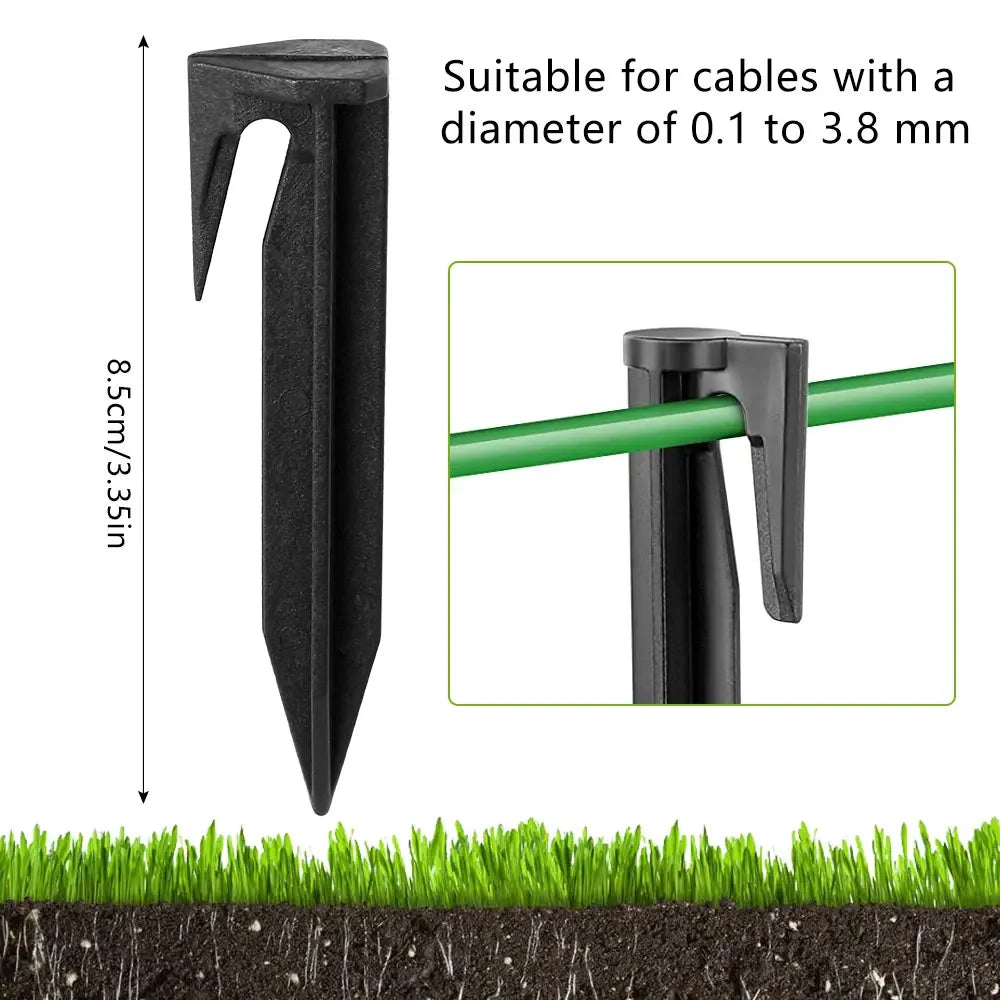 Robotic Lawn Mower Boundary Pegs 50/100/200 Pack – PP Lawn Mower Pegs Axl