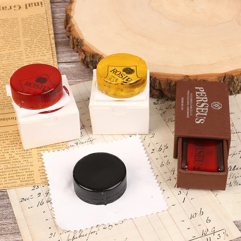 Professional Rosin for Violin, Viola, Cello & Erhu – 3 Colors String Instrument Rosin Axl
