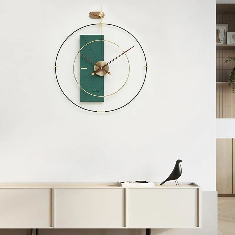 Large Nordic Silent Wall Clock – 60cm Modern Minimalist Acrylic Silent Wall Clock Axl