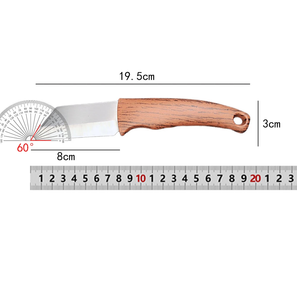 Stainless Steel Utility Knife – Boning, Paring & Chef Blade Utility Kitchen Knife Axl