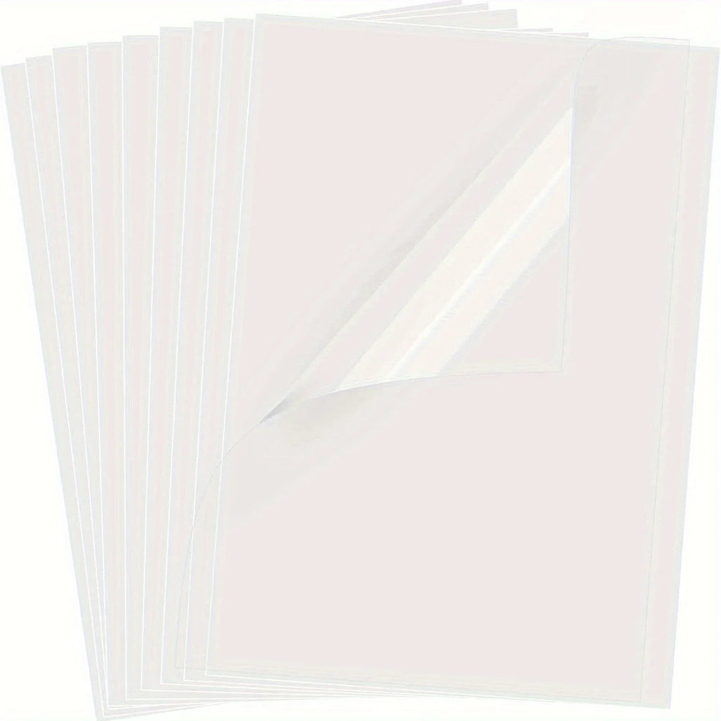 Clear Glossy Printable Vinyl Sticker Paper – Inkjet & Cricut Printable Sticker Paper Axl