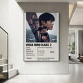 Weak Hero Class Korean Drama Poster – HD Waterproof Wall Art Wall Art Poster Axl White15 50X70cmNoframe
