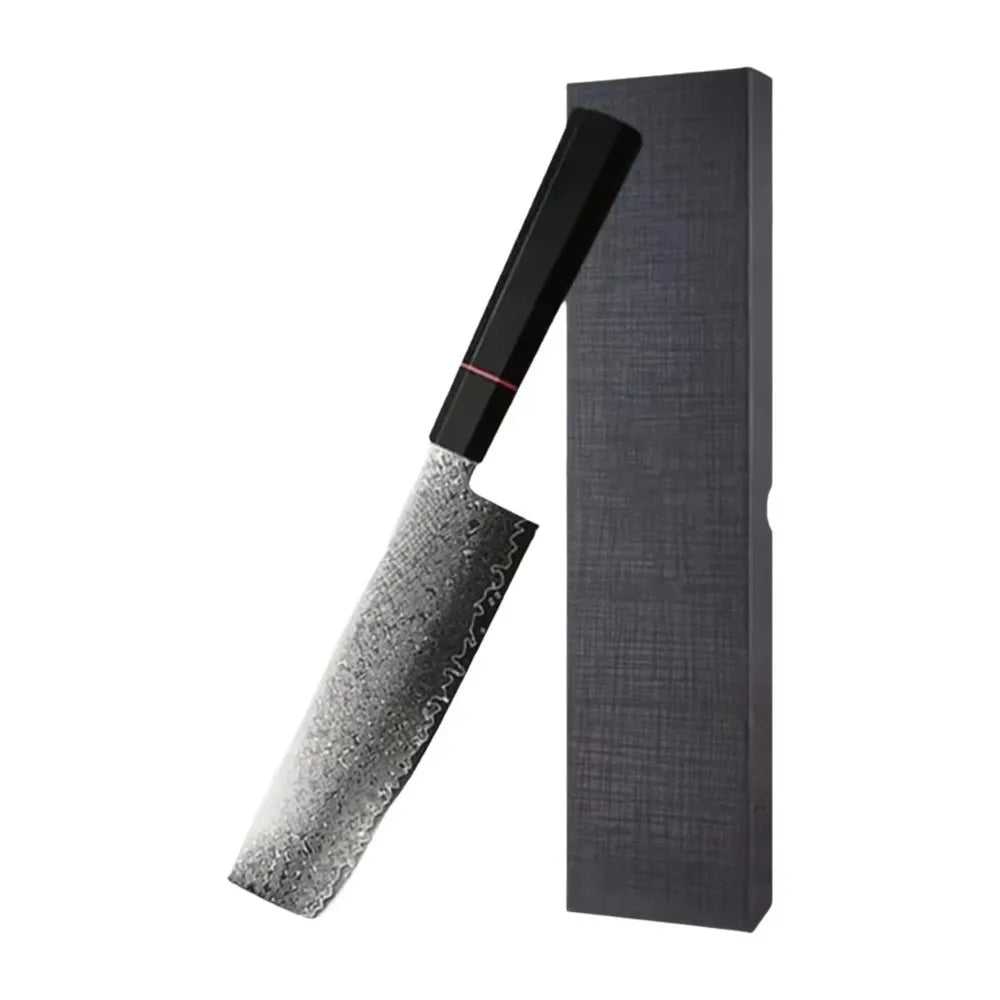 PLYS Damascus Steel Chef Knife VG10 Japanese Kitchen Knife Damascus Chef Knife Axl 1PC B