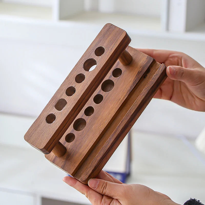 Solid Wood Tea Six Gentlemen Rack | Kung Fu Tea Ceremony Set Tea Ceremony Rack Axl