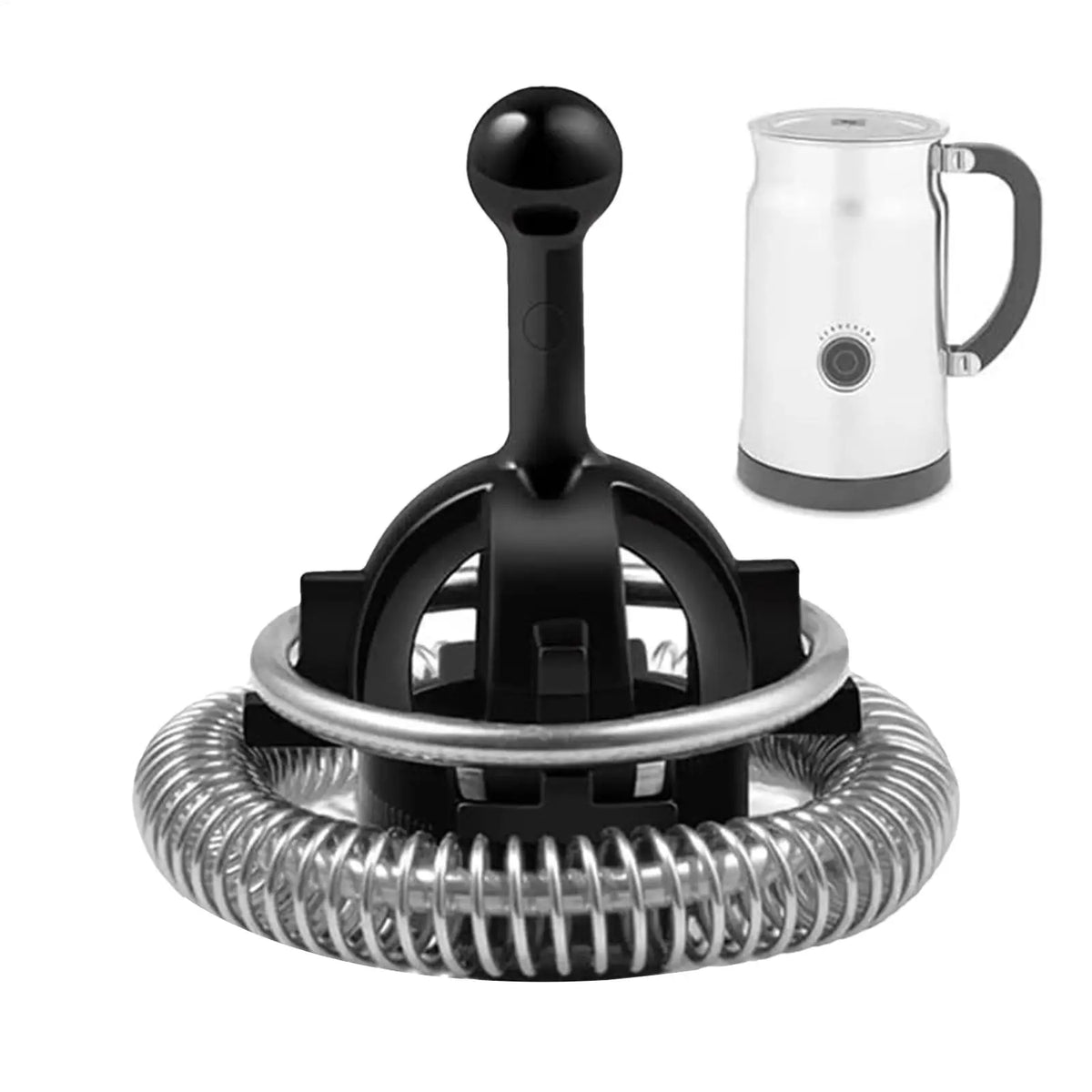 Milk Frother Whisk Replacement – Stainless Steel Spring Whisk Frother Whisk Replacement Axl