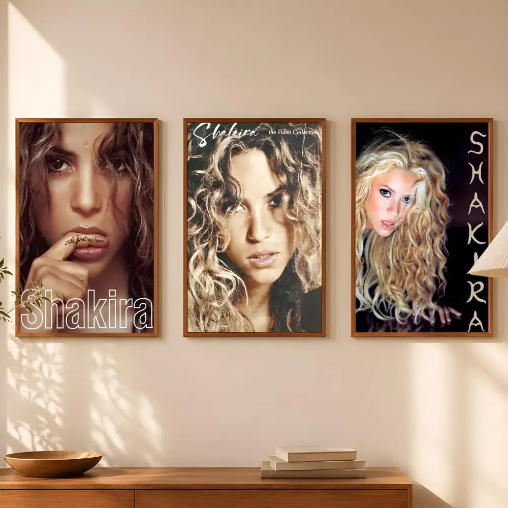 Shakira HD Self-Stick PVC Wall Poster – Waterproof Wall Art Wall Art Poster Axl