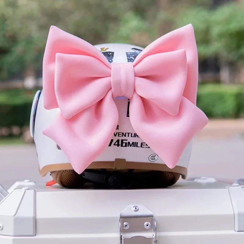 Large Bow Helmet Decoration – DIY Motorcycle & Scooter Decal Helmet Bow Decoration Axl