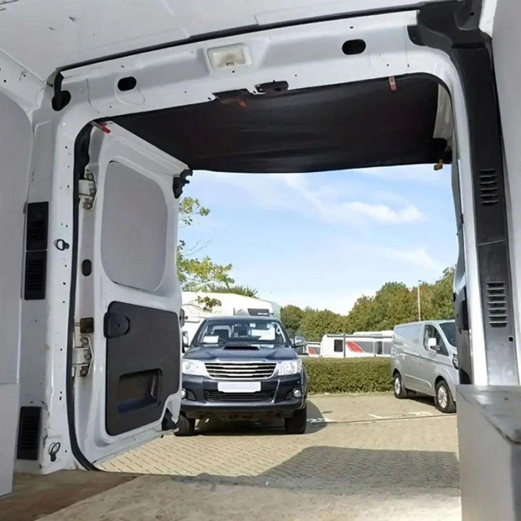 Rear Door RV Awning – Waterproof Van & Campervan Canopy RV Rear Door Awning Axl