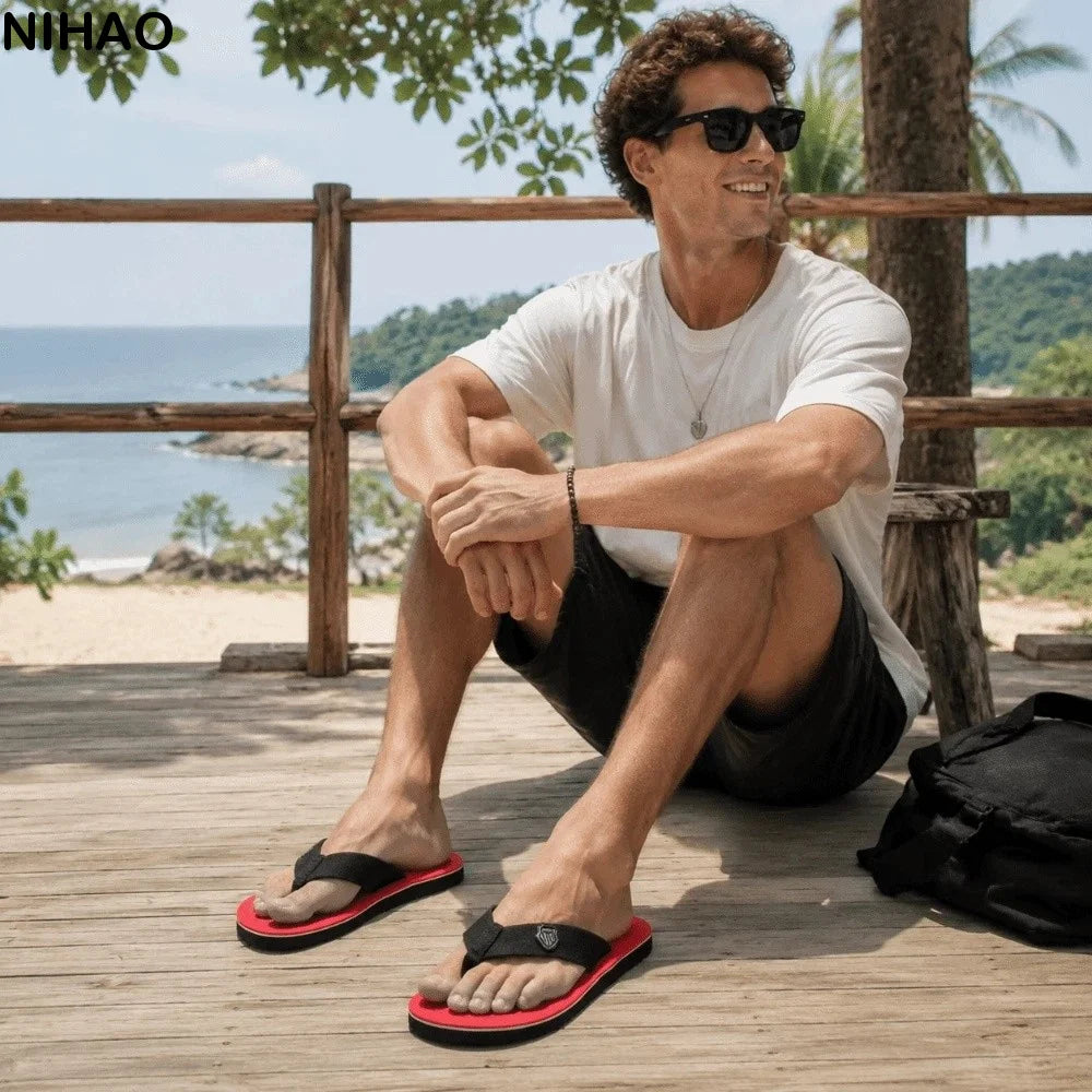 Men's EVA Flip Flops – Soft Sole Beach Sandals & Slippers Men's Flip Flops Axl
