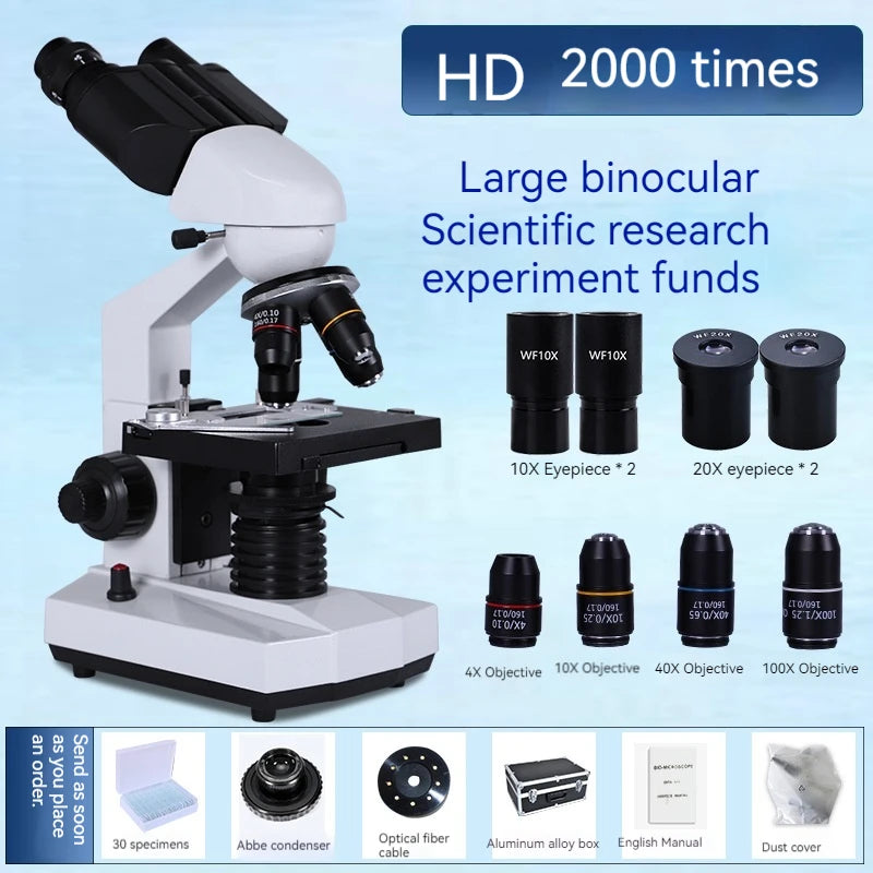 Binocular Stereo Microscope with LED Light – Lab & Electronics Stereo Microscope Axl 3