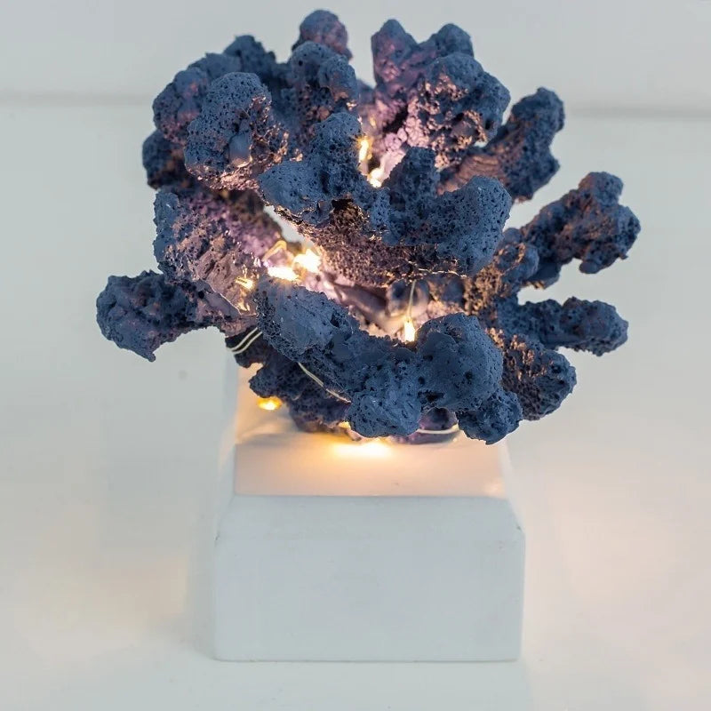 Resin Coral Figurine – Coastal Mediterranean Home Décor Resin Coral Figurine Axl