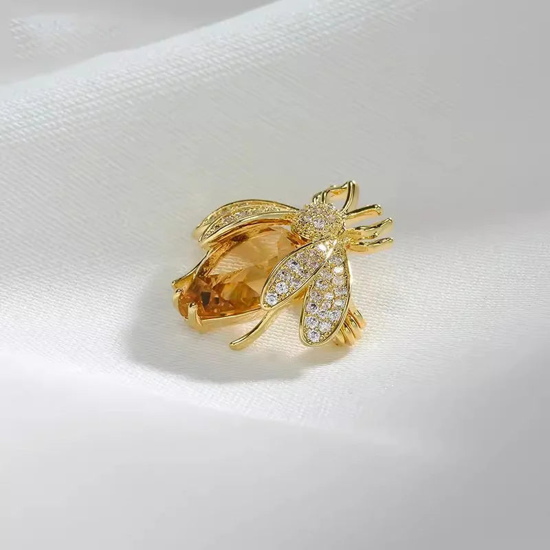 Rhinestone Bee Brooch for Women – Fashion Jewelry Pin Gift Fashion Brooch Pin Axl