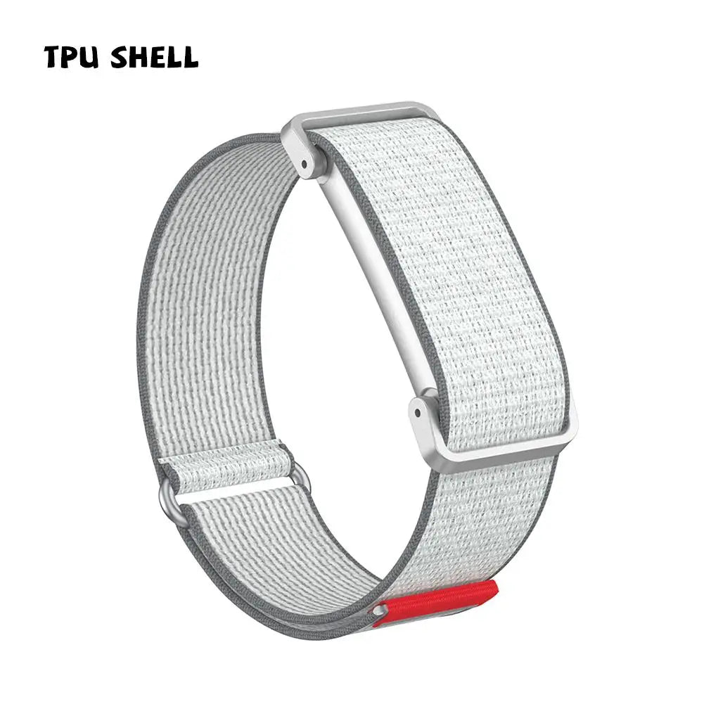 Woven Nylon Sport Band for Fitbit Ace LTE – Adjustable Loop Watch Band Axl B TPU SHELL