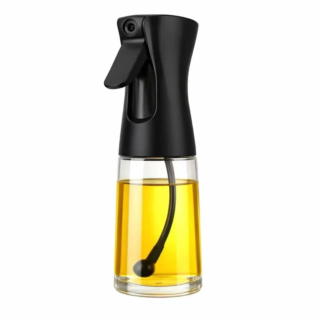 220ml Glass Oil Mist Spray Bottle – Air Fryer & BBQ Sprayer Oil Mist Sprayer Axl 220ml Black