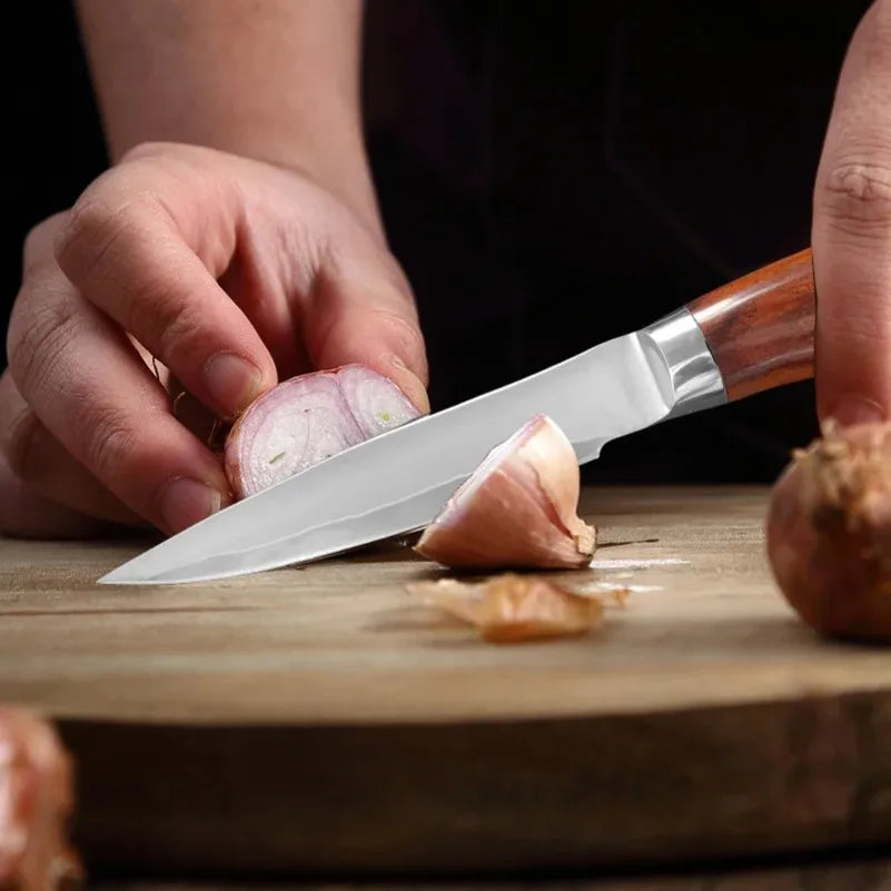 InLeung Multifunctional Kitchen Knife with Cover | Sharp Blade Kitchen Knife Axl