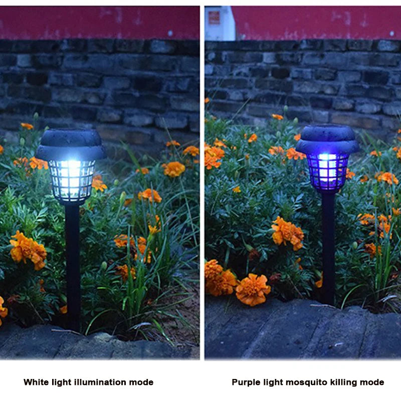 Solar Mosquito Zapper Lawn Lamp – Chemical-Free, Multi-Use Solar Bug Zapper Axl