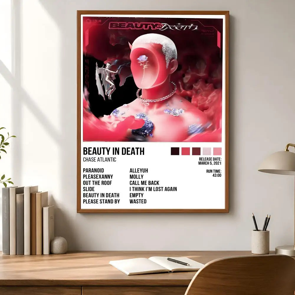 Chase Atlantic PVC Wall Poster – Peel & Stick HD Art Decor Wall Art Poster Axl