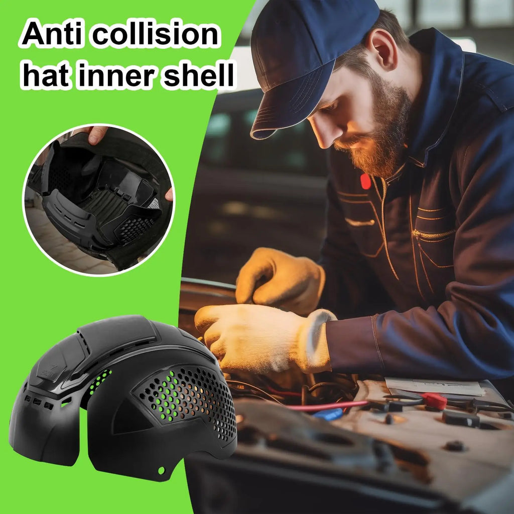 Breathable Bump Cap Insert – ABS Safety Hat for Work & Sports Safety Bump Cap Axl